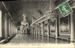 CPA Compiegne Le Chateau Salle des Fetes
