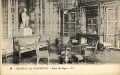 CPA Compiegne Le Chateau Salon de Repos