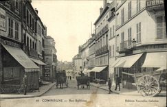 CPA Compiegne Rue Solferino Comptoir Solferino