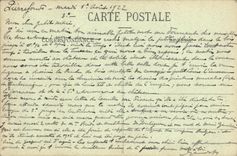 POSTAL Pierrefonds interior de la VENDIMIA de castillo el cuarto de los duques