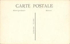 VINTAGE POSTCARD Castle of Chantilly Park of the Large Alley