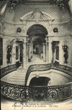 VINTAGE POSTCARD Castle of Chantilly L staircase D Horneur and the Hall