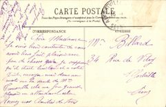 VINTAGE POSTCARD Winnowing machine Viaduct and Slope of Bel Air