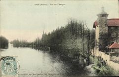 VINTAGE POSTCARD Handle Seen On L Azergue