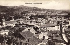 VINTAGE POSTCARD Condrieu View