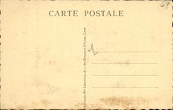 VINTAGE POSTCARD Artistic Lyon the bridge of L university faculties