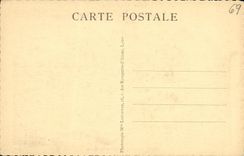 VINTAGE POSTCARD Lyon Artistique L town hall Places Composts