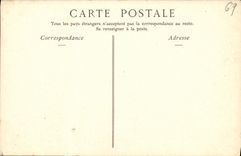 VINTAGE POSTCARD Lyon L Island Beard and Holy Rambert