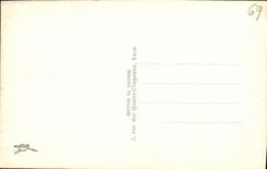 VINTAGE POSTCARD Lyon Park of the head D gold