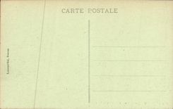 VINTAGE POSTCARD Carolles Heavy swell to the point of Lude