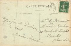 VINTAGE POSTCARD Pontorson Castle of Kerns