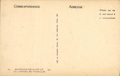 VINTAGE POSTCARD Surroundings of St the castle of Vaucelles Cows Dovecote