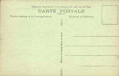 VINTAGE POSTCARD Lyon Monument of the Children of the Rhone and Entree of the Park