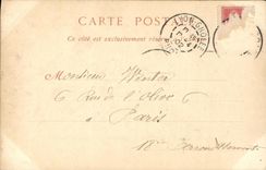 VINTAGE POSTCARD Lyon Law courts the Slope of Fourvieres