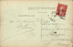 VINTAGE POSTCARD Lyon the Bridge and Faculties