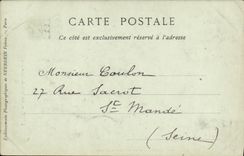 VINTAGE POSTCARD Lyon Rules of the Saone Town hall Lion