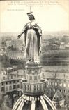 VINTAGE POSTCARD Lyon Ancienne vault of ND of Fourviere Rules of L Immaculate Conception
