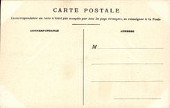 VINTAGE POSTCARD Lyon Ancienne vault of ND of Fourviere Rules of L Immaculate Conception