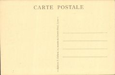 VINTAGE POSTCARD Lyon the Saone has holy Jean