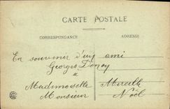 VINTAGE POSTCARD Lyon Entered of the Park of the Head D Gold and Monument of the Children of the Rhone