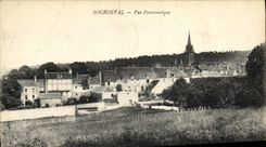 VINTAGE POSTCARD Sourdeval Panoramic View