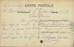 VINTAGE POSTCARD Sourdeval Panoramic View