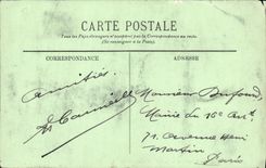 VINTAGE POSTCARD Lyon Faculties and the Bridge of L University