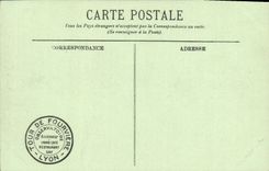 VINTAGE POSTCARD Lyon Frontage of Notre Dame de Fourviere