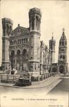 VINTAGE POSTCARD Lyon Fourviere L Old Sanctuary and the Basilica