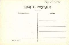 La relevacion de Clermont Ferrand Bas de la POSTAL de la VENDIMIA del decimotercero encaja con la pared D las grasas de una casa del lugar