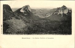 VINTAGE POSTCARD Mont Gilds the Rocks Tuilliere and Sanadoire