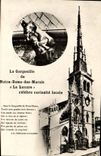 VINTAGE POSTCARD the Waste gas main of Notre Dame of the Marshes the Lust celebrates courisite local