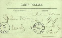 VINTAGE POSTCARD Lyon Prefrecture