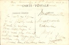 VINTAGE POSTCARD Lyon Prespective of the Bridges of the Rhone