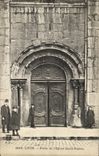 VINTAGE POSTCARD Lyon Wearing of L Church Saint Pierre