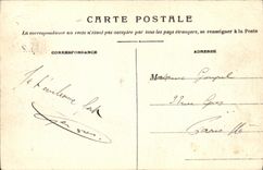 VINTAGE POSTCARD Lyon Bridge of L Uiversite and Faculty of Law and Letters