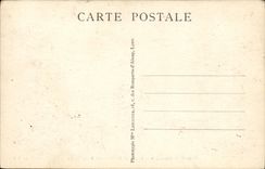 VINTAGE POSTCARD Artistic Lyon Bridge of Mulatiere Junction of the Rhone and the Saone