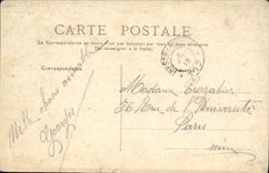 VINTAGE POSTCARD Lyon Park of the Head D But Large Greenhouses