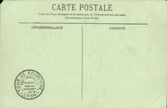 VINTAGE POSTCARD Lyon View of Bellecour taken of the Gay Restaurant