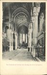 VINTAGE POSTCARD Seen D together of L Interior of the Basilica of NR D of Fourviere
