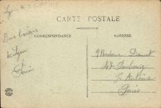 VINTAGE POSTCARD Lyon Bridge Feuillee Saint Paul District and Coteau of Fourviere