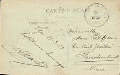 VINTAGE POSTCARD Lyon Gallieni Bridge and Quai Perrache