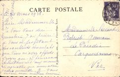 VINTAGE POSTCARD Lyon Hundred Years ago Church Of L Observance