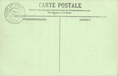 VINTAGE POSTCARD Lyon View of the Composts taken of the Gay Restaurant