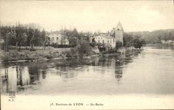 VINTAGE POSTCARD Surroundings of Lyon the Barb