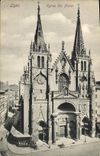 VINTAGE POSTCARD Lyon Church co  Nizier