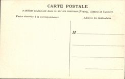 VINTAGE POSTCARD Lyon Town hall Frontage Places Comedy