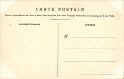 VINTAGE POSTCARD Lyon Basilica ND of Fourviere the crypt