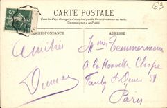 VINTAGE POSTCARD Environs Of the Mount Gilds Puy de Sancy and L entered of the throats D Vaches hell