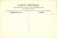 Alrededores de la POSTAL de la VENDIMIA de las cascadas de Bourboule del pabellon